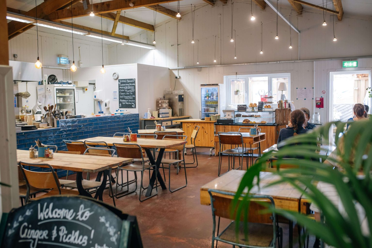 Ginger & Pickles tearoom at Lowe's Farm Shop